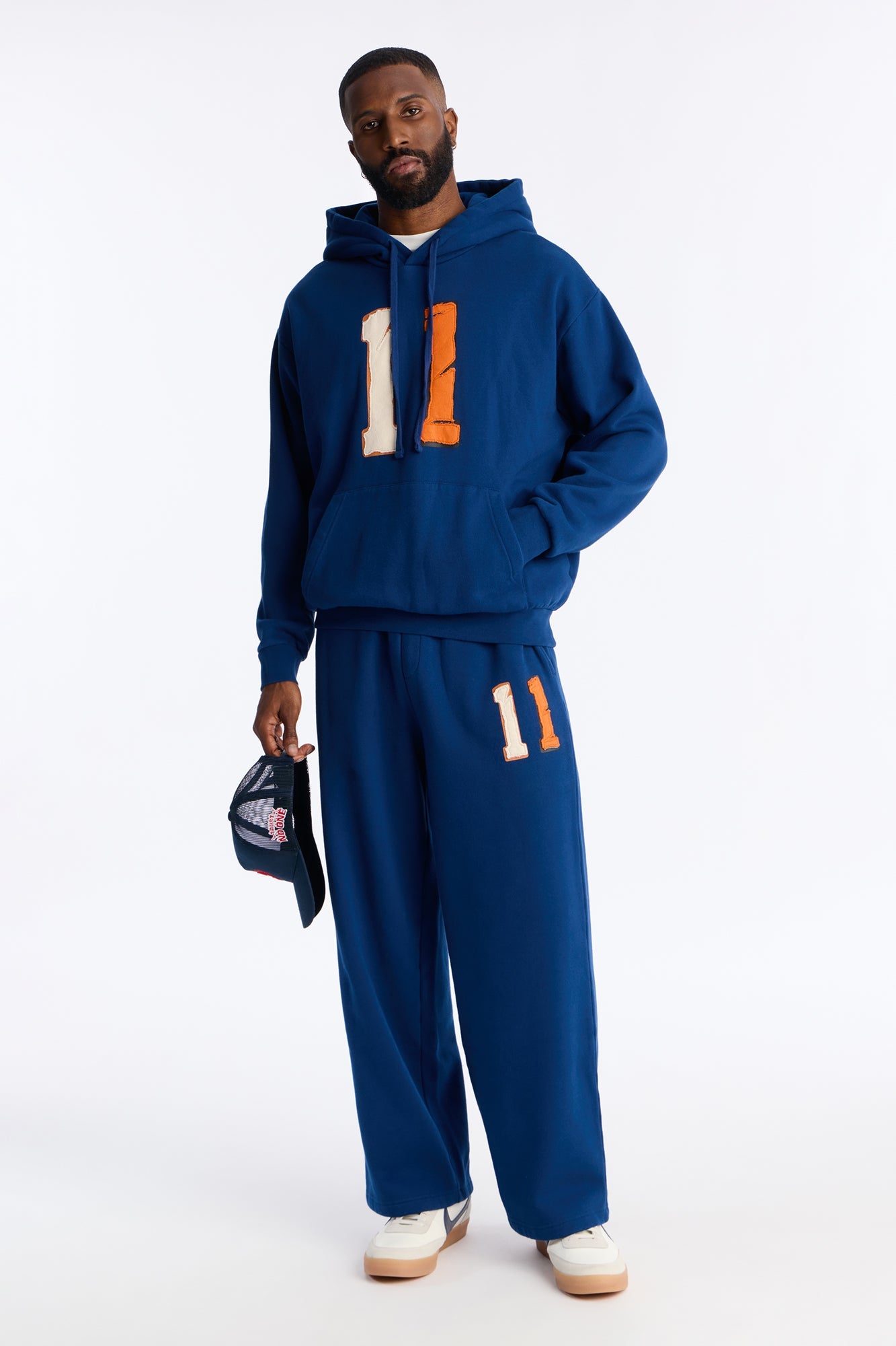 Broadway Patch Hoodie - Navy image 2