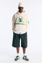 Celtics Embroidered Oversized Hoodie - Cream image 2