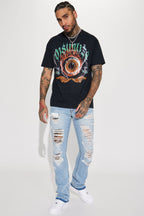 Innovative Stacked Skinny Flare Jeans - Medium Wash image 3