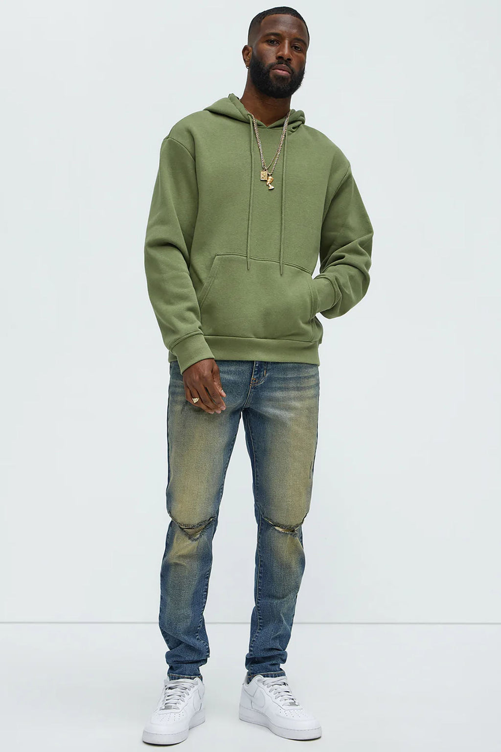 Tyson Hoodie - Olive image 3