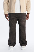 Stacked Slim Flare Phantom Waxed Jean - Olive image 4