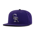 Colorado Rockies Purple FLIP Cooperstown AC New Era 59Fifty Fitted