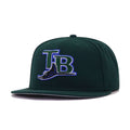 Tampa Bay Rays Dark Green Cooperstown AC New Era 59Fifty Fitted
