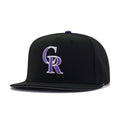 Colorado Rockies Black Cooperstown AC New Era 59Fifty Fitted