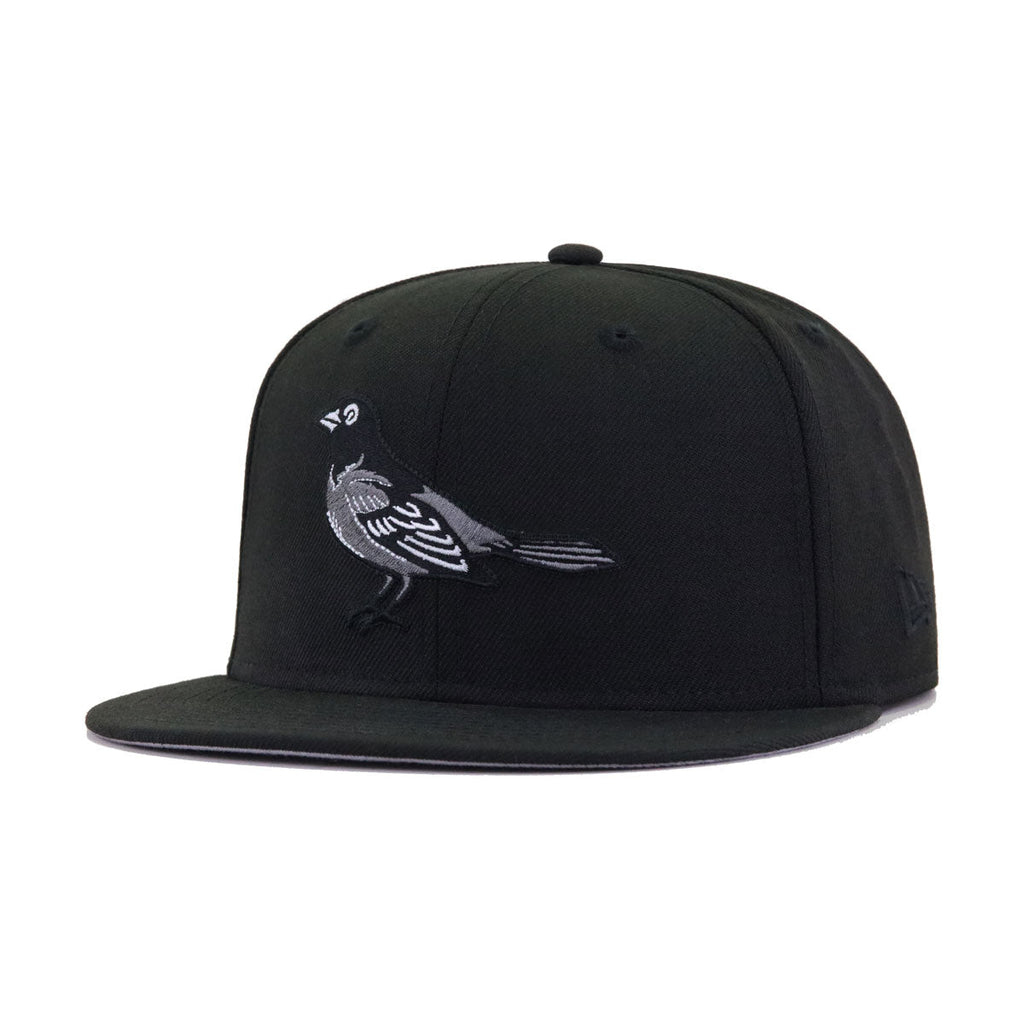 Baltimore Orioles Black Crow New Era 59Fifty Fitted