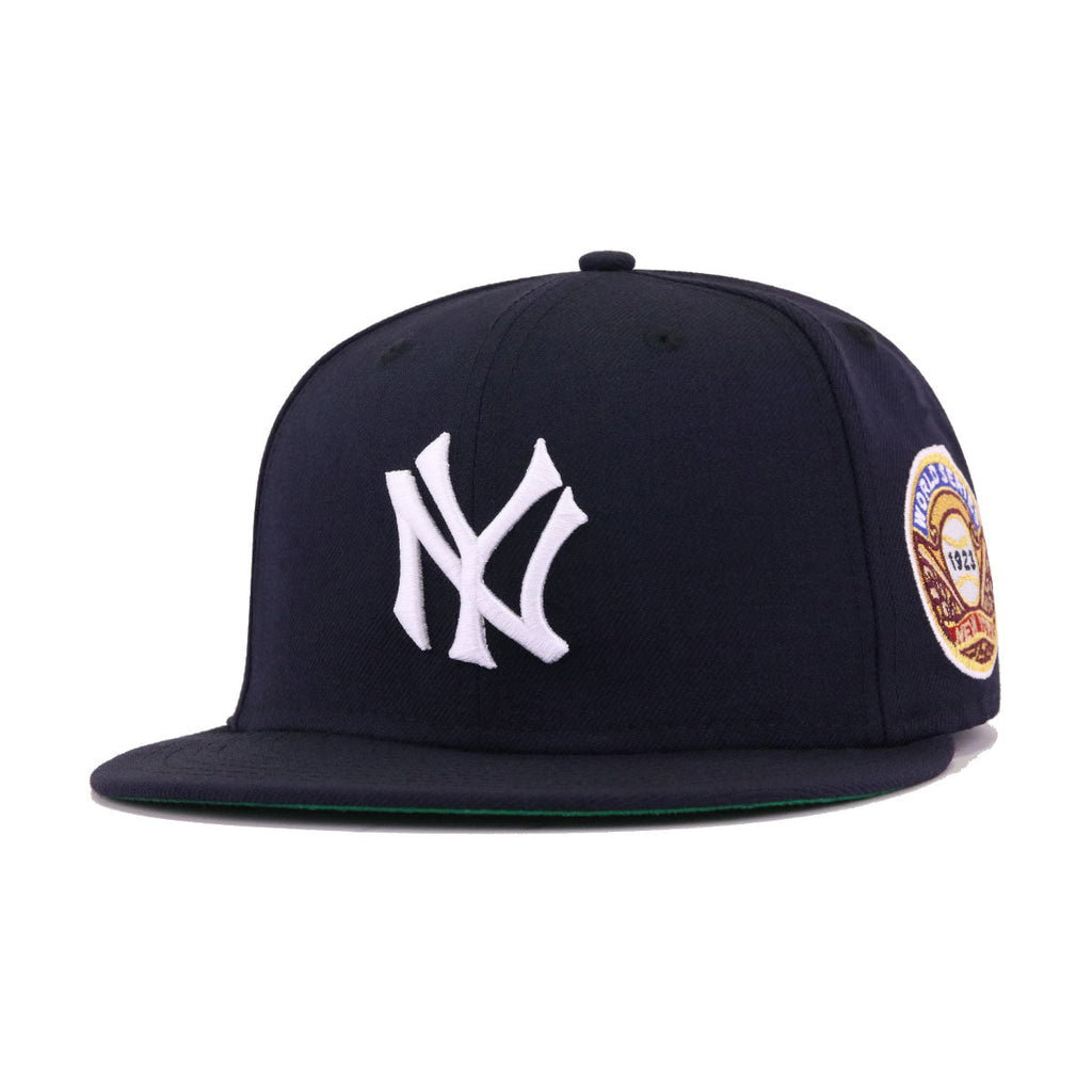 New York Yankees Navy 1923 World Series Cooperstown Green Bottom New Era 59Fifty Fitted