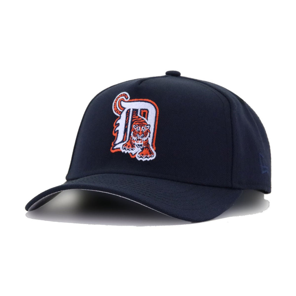 Detroit Tigers Navy New Era 9Forty A-Frame Snapback