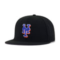 New York Mets Black Alternate Cooperstown AC 59Fifty Fitted