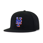 New York Mets Black Alternate Cooperstown AC 59Fifty Fitted