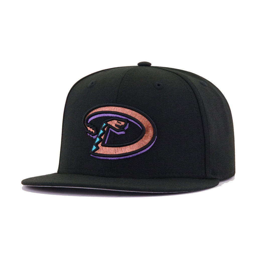 Arizona Diamondbacks Black Cooperstown AC New Era 59Fifty Fitted