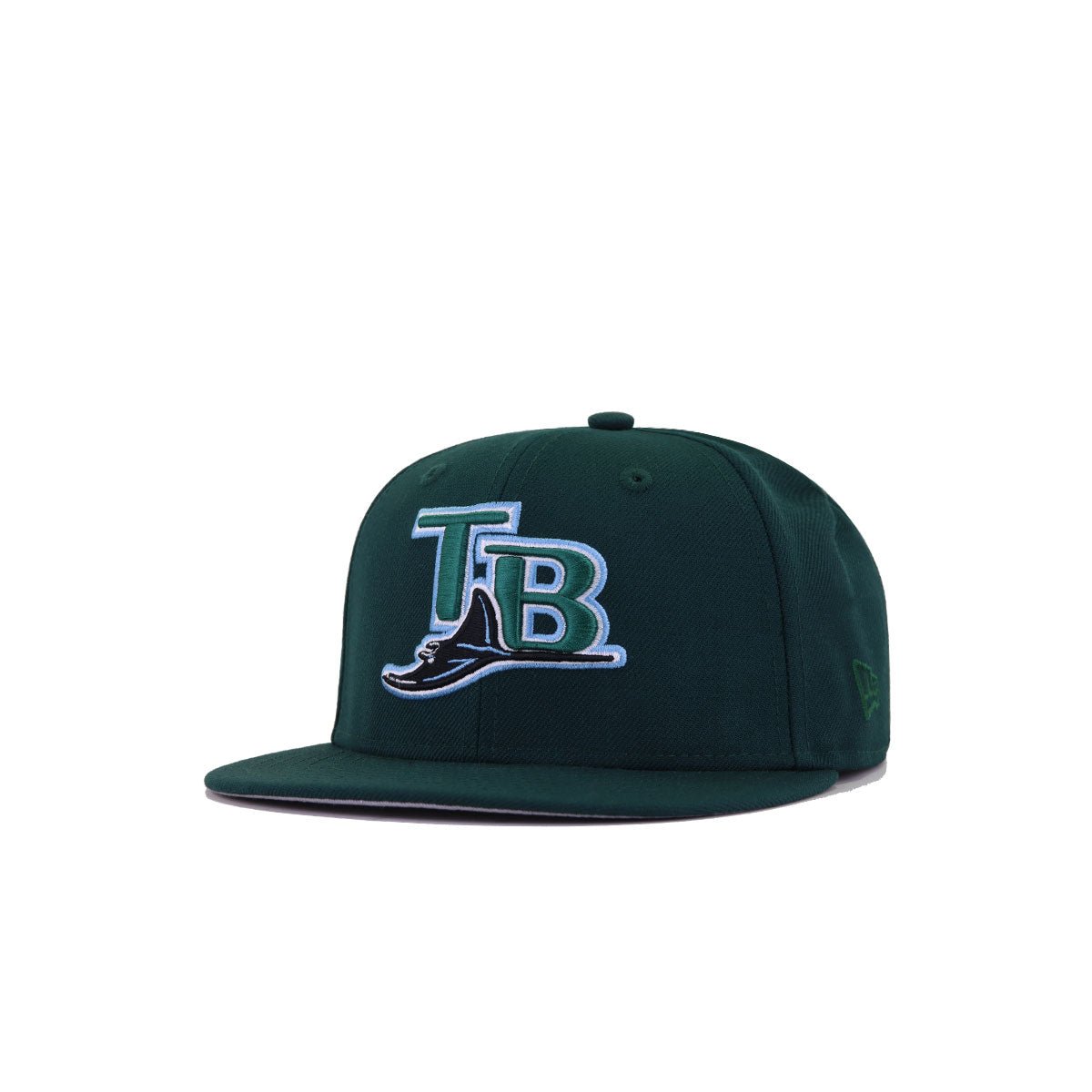 KIDS Tampa Bay Rays Dark Green 20th Anniversary New Era K9Fifty Snapback