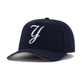 New York Yankees Navy SCRIPTISH New Era 9Forty Snapback