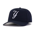 New York Yankees Navy SCRIPTISH New Era 9Forty Snapback