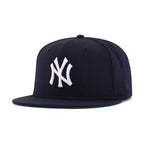 New York Yankees Navy Green Bottom New Era 59Fifty Fitted