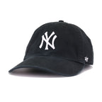 New York Yankees Black 47 Brand Clean Up Dad Hat