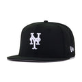 New York Mets Black New Era 59Fifty Fitted