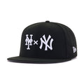 New York Yankees x New York Mets Black Subway Series New Era 59Fifty Fitted