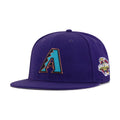 Arizona Diamondbacks Purple 2001 World Series Cooperstown New Era 59Fifty Fitted
