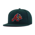 Atlanta Braves Dark Green Turner Field Final Season New Era 59Fifty Fitted