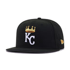 Kansas City Royals Black Batting Practice New Era 59Fifty Fitted