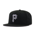 Pittsburgh Pirates Black Metallic Pewter 1960 World Series New Era 59Fifty Fitted