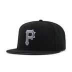 Pittsburgh Pirates Black Metallic Pewter 1960 World Series New Era 59Fifty Fitted