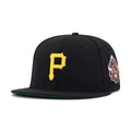 Pittsburgh Pirates Black 1960 World Series Cooperstown Green Bottom New Era 59Fifty Fitted