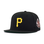 Pittsburgh Pirates Black 1960 World Series Cooperstown Green Bottom New Era 59Fifty Fitted