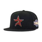 Houston Astros Black 2005 World Series Cooperstown New Era 59Fifty Fitted