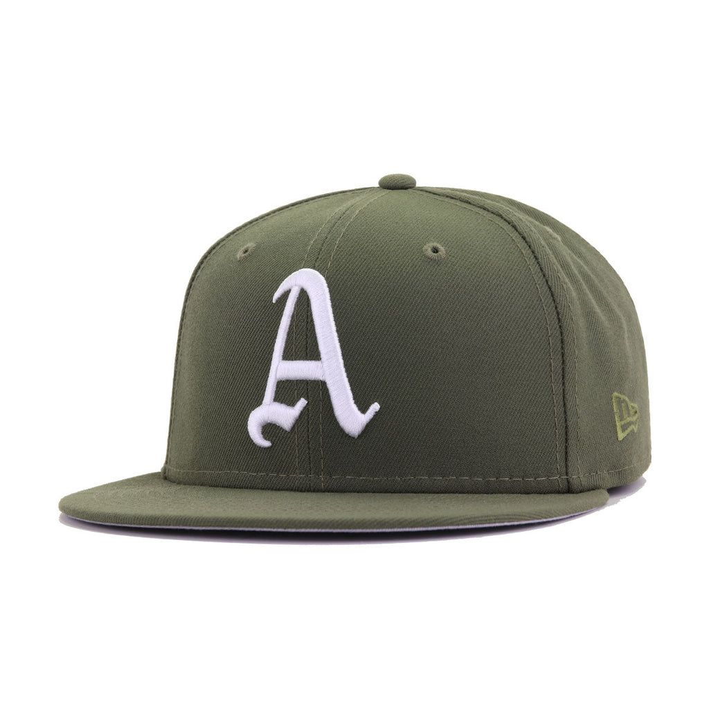 Philadelphia Athletics New Olive 1930 World Series New Era 59Fifty Fitted