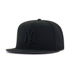 New York Yankees Black on Black New Era 59Fifty Fitted
