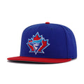 Toronto Blue Jays Light Royal Blue Scarlet 1997 Cooperstown AC New Era 59Fifty Fitted