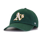 Oakland Athletics Dark Green 47 Brand Clean Up Dad Hat