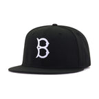 Brooklyn Dodgers Black New Era 59Fifty Fitted