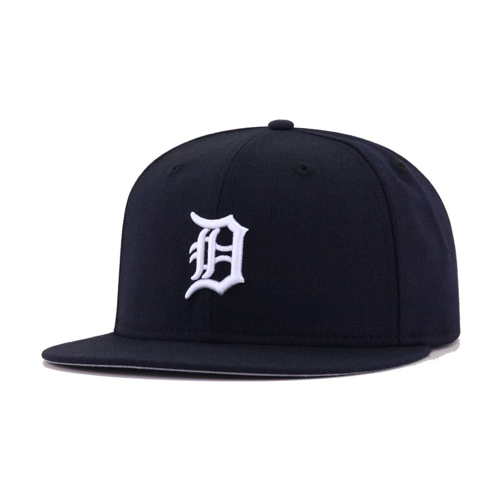 Detroit Tigers Navy Cooperstown AC New Era 59Fifty Fitted
