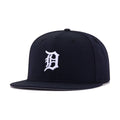 Detroit Tigers Navy Cooperstown AC New Era 59Fifty Fitted