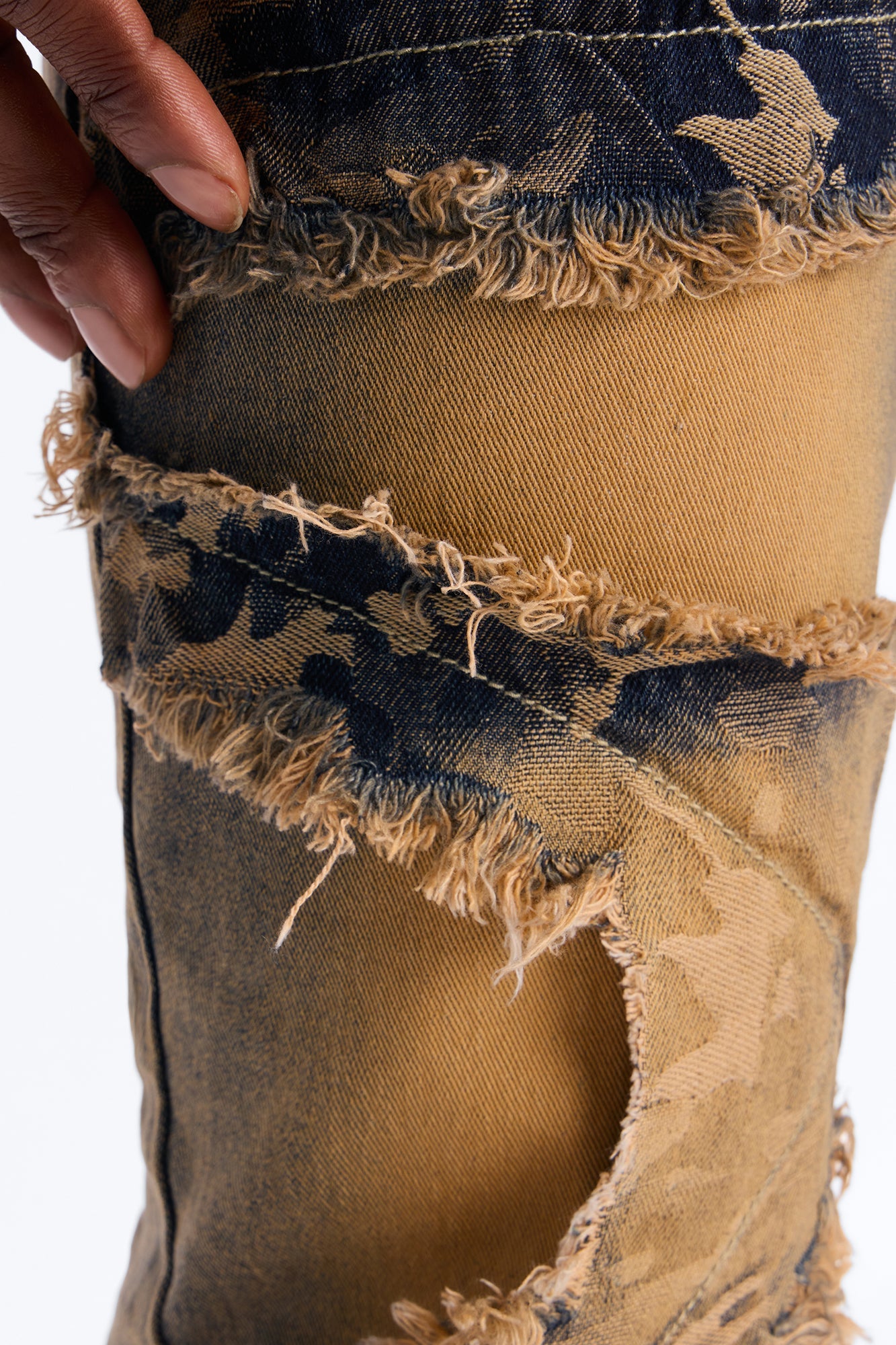 Stacked Skinny Flare With Tapestry Hit Jean - Vintage Wash image 4