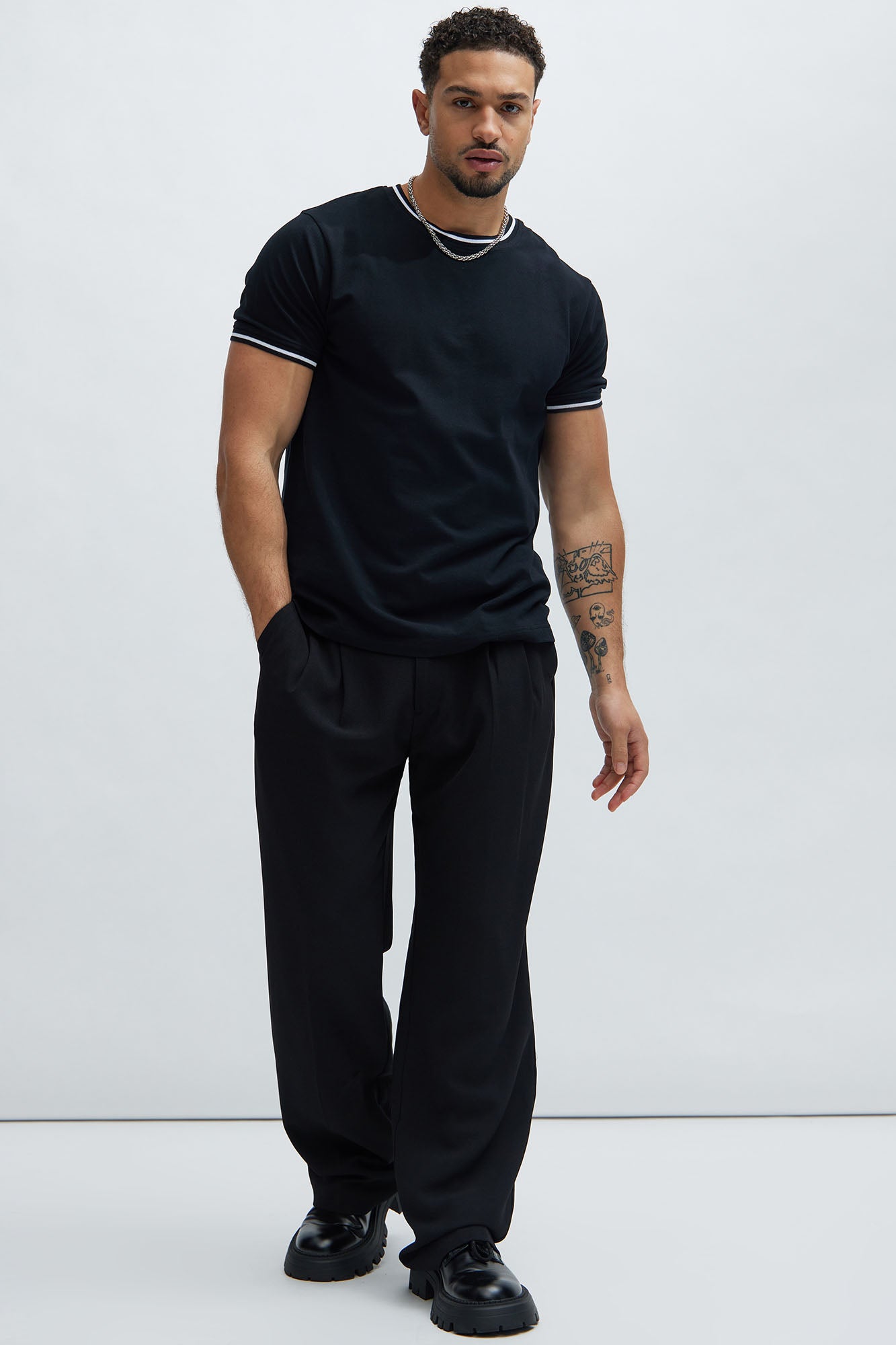 Jaxon Short Sleeve Tee - Black image 2
