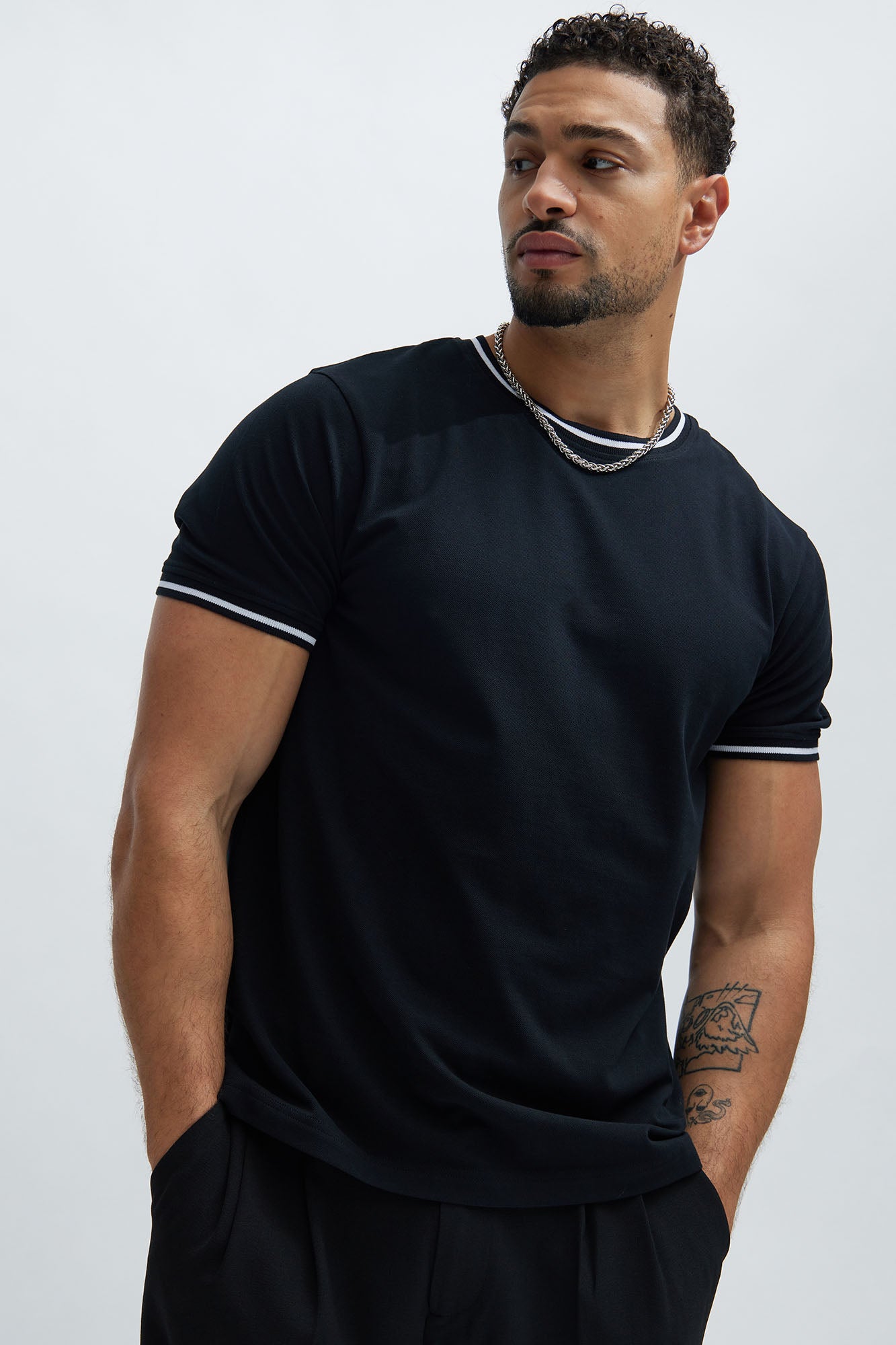 Jaxon Short Sleeve Tee - Black image 1