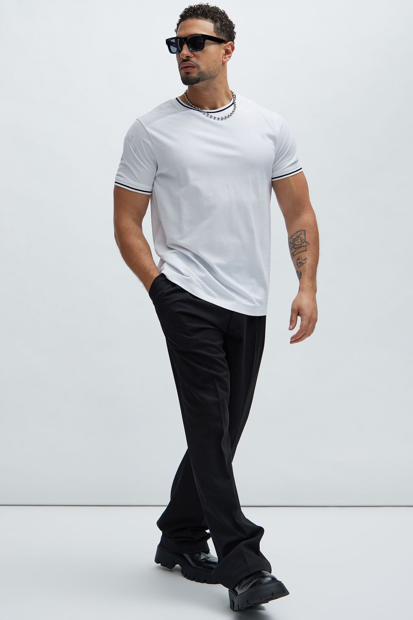 Jaxon Short Sleeve Tee - White image 4