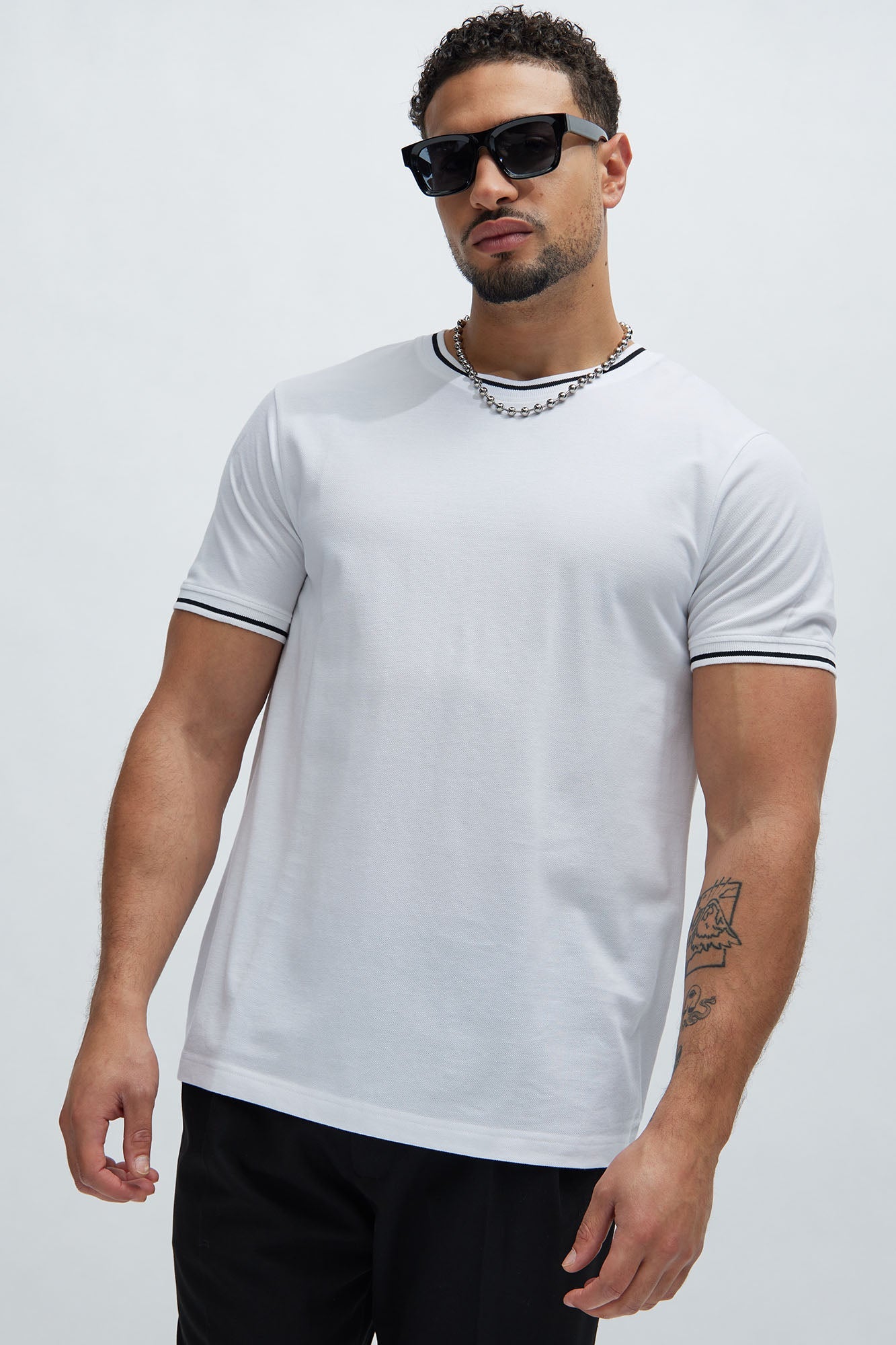 Jaxon Short Sleeve Tee - White image 1