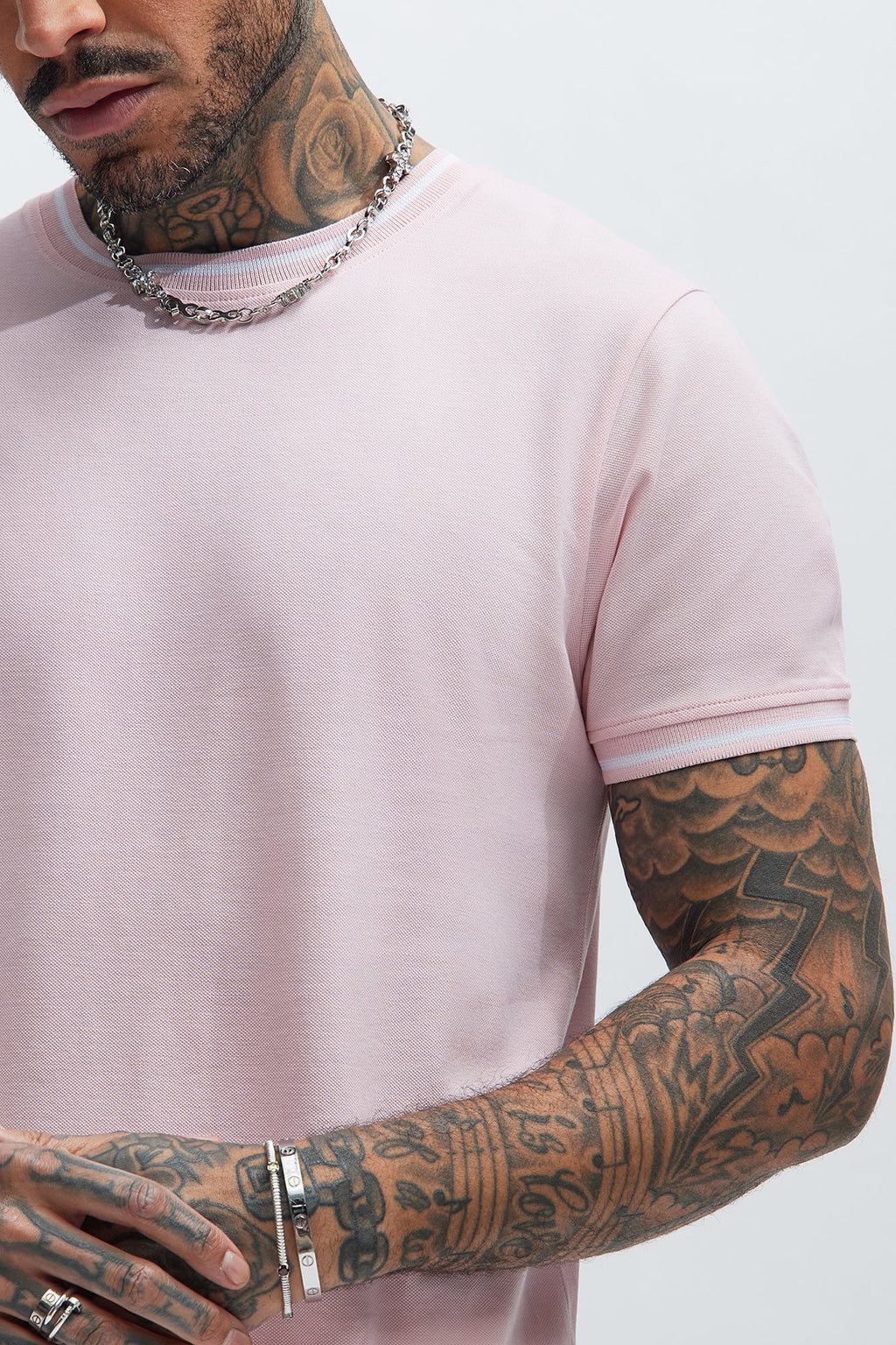 Jaxon Short Sleeve Tee - Pink image 3