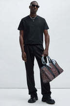 FN Essential Crew Tees 3 Pack - Black image 4