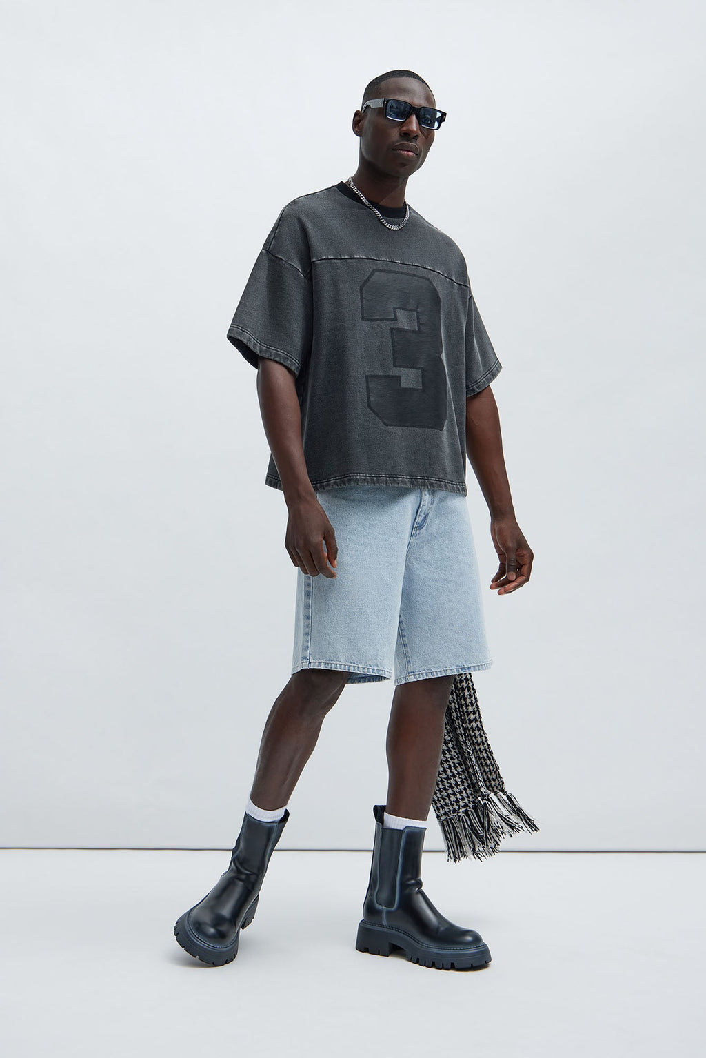 Kyle Oversized Tee - Black Wash image 2