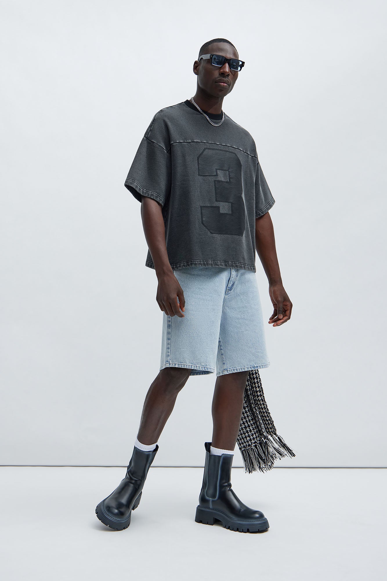 Kyle Oversized Tee - Black Wash image 2