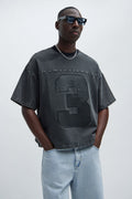 Kyle Oversized Tee - Black Wash image 1