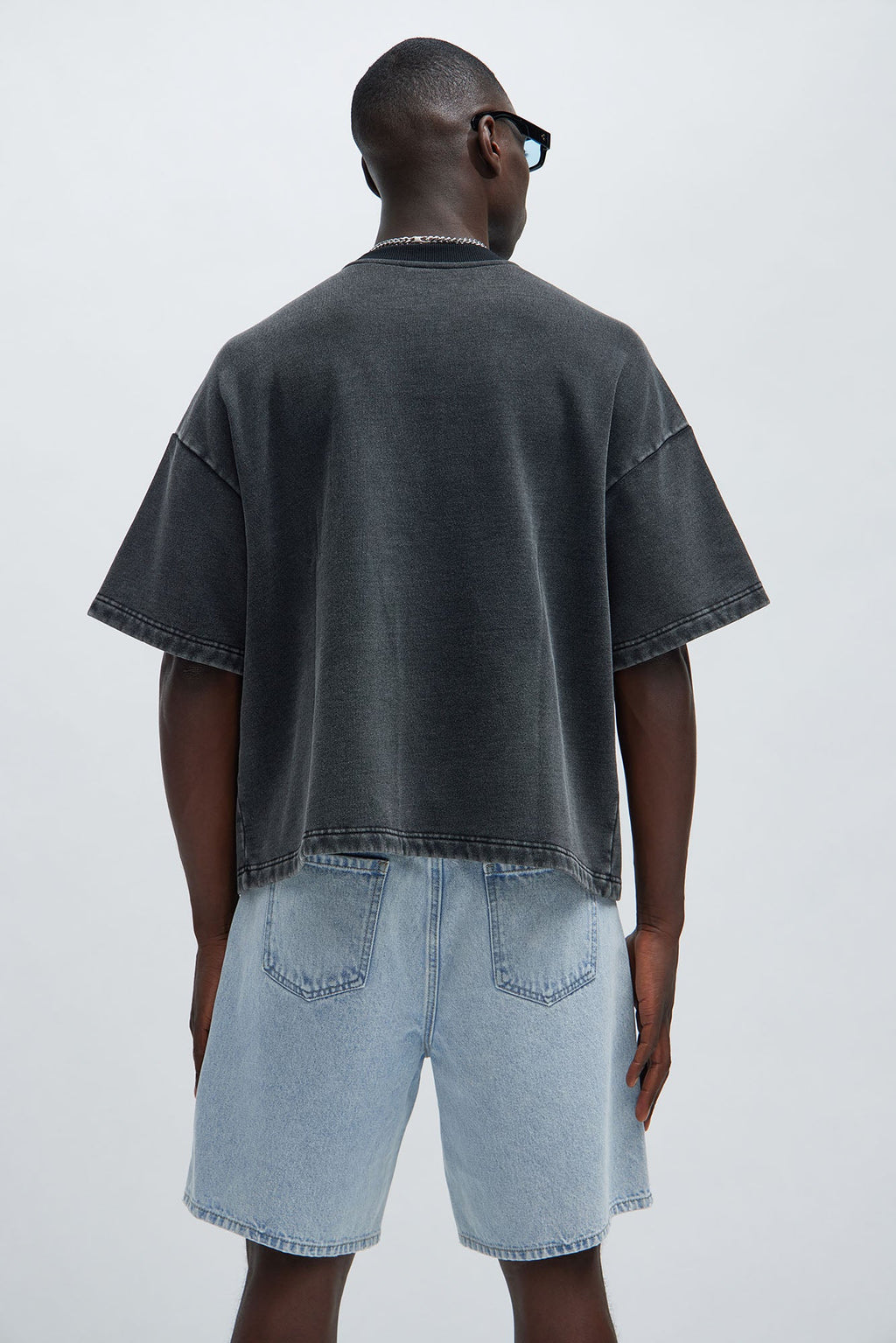 Kyle Oversized Tee - Black Wash image 3