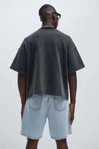 Kyle Oversized Tee - Black Wash image 3