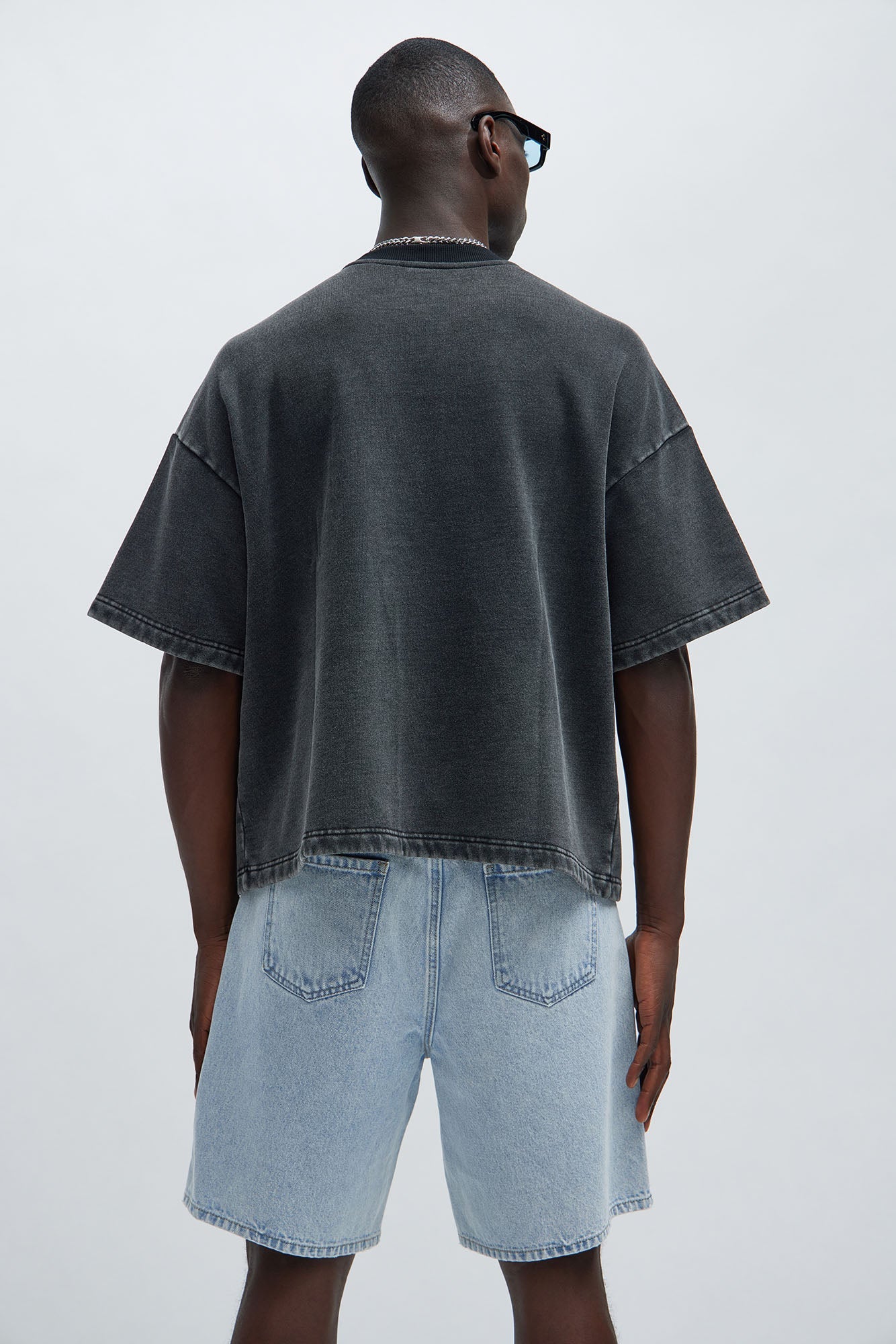Kyle Oversized Tee - Black Wash image 3
