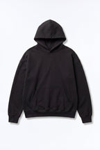 Tyson Oversized Heavyweight Hoodie - Black image 2